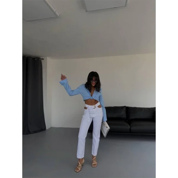 KOT PANTOLON - Beyaz