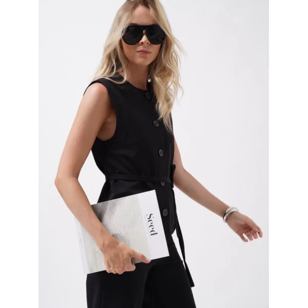 Kuşaklı Dokuma Yelek