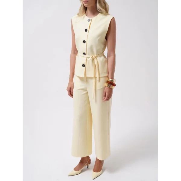 Kuşaklı Dokuma Yelek