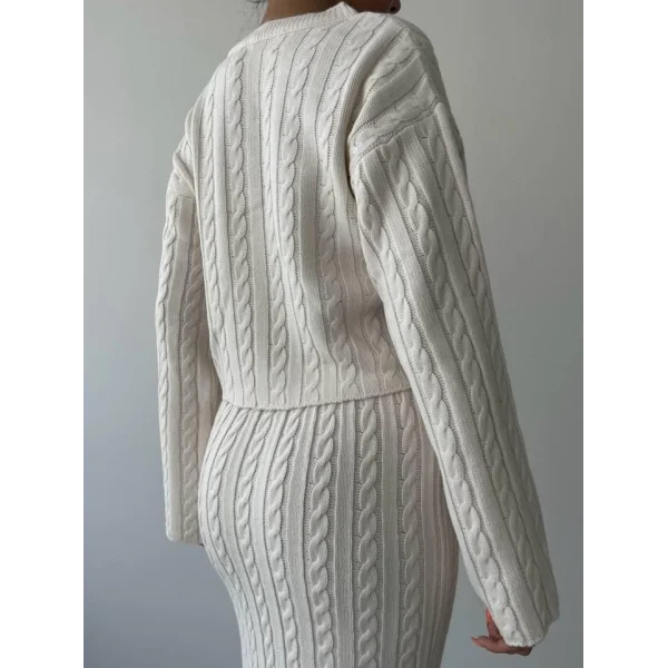 Laon Şallı Triko Takım