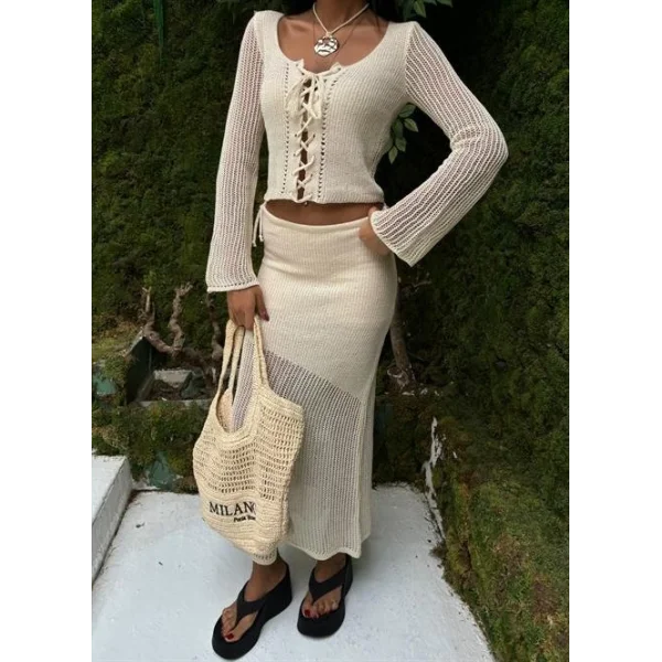 Lobelia Kroşe Bağlamalı Takım 9655-01