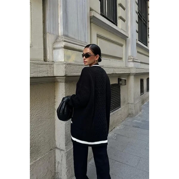 Lunadel Triko Hırka Pantolon Takım 9974