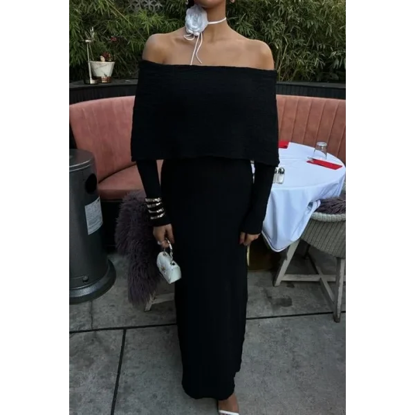 Madonna Yaka Premimum Elbise 2828