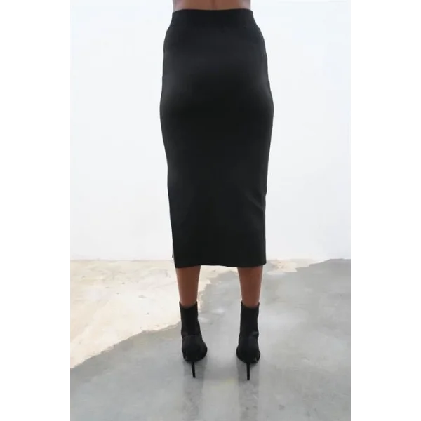 Maje Sırt Zincir Detay Etek Bluz Takım 9884