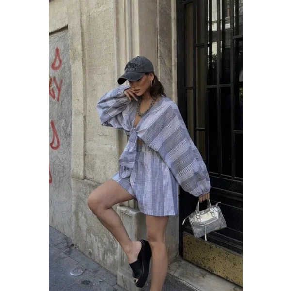 Mandy Keten Şort Takım 9810-0025