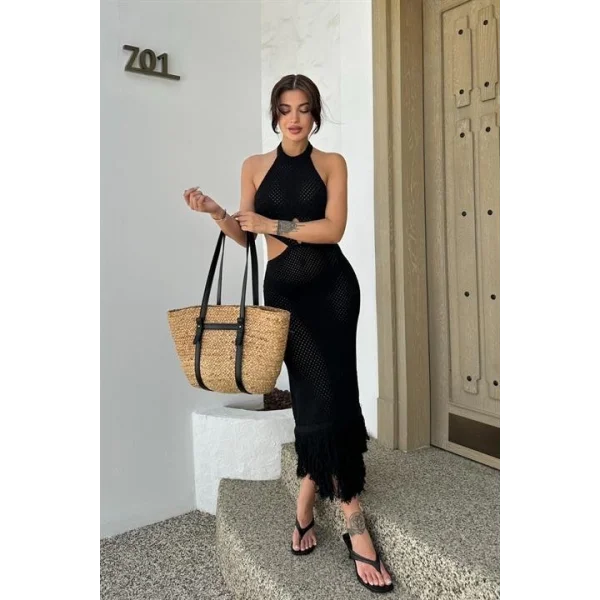 Marlene Püskül Detaylı Elbise 2777