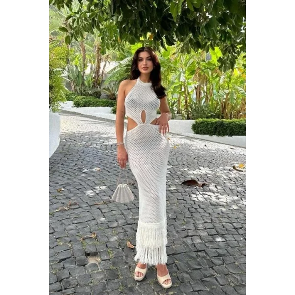 Marlene Püskül Detaylı Elbise 2777