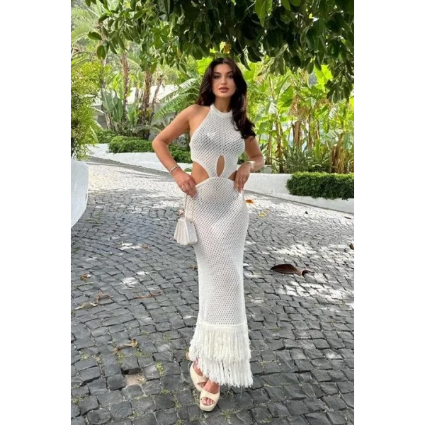 Marlene Püskül Detaylı Elbise 2777