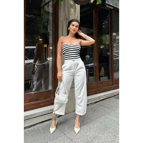 Mathilde Straplez Crop Top 3271-01