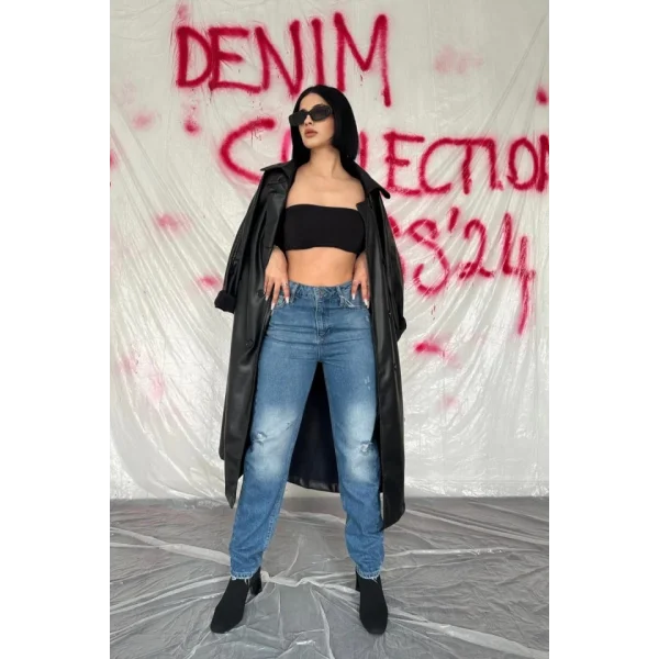 Mavi Lazer Kesim Jeans Pantolon