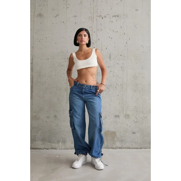 Mavi Yan Cepli Jeans Pantolon