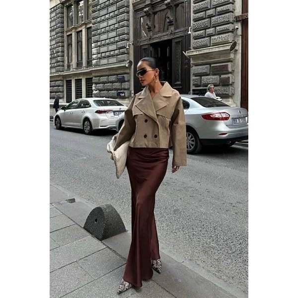 Maxi Saten Etek 4046