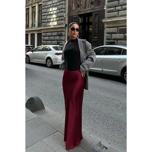 Maxi Saten Etek 4046