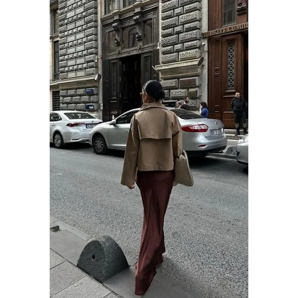 Maxi Saten Etek 4046