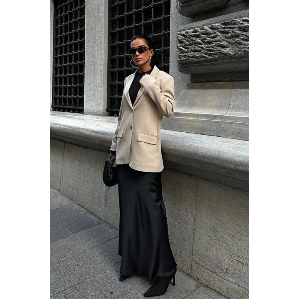 Maxi Saten Etek 4046