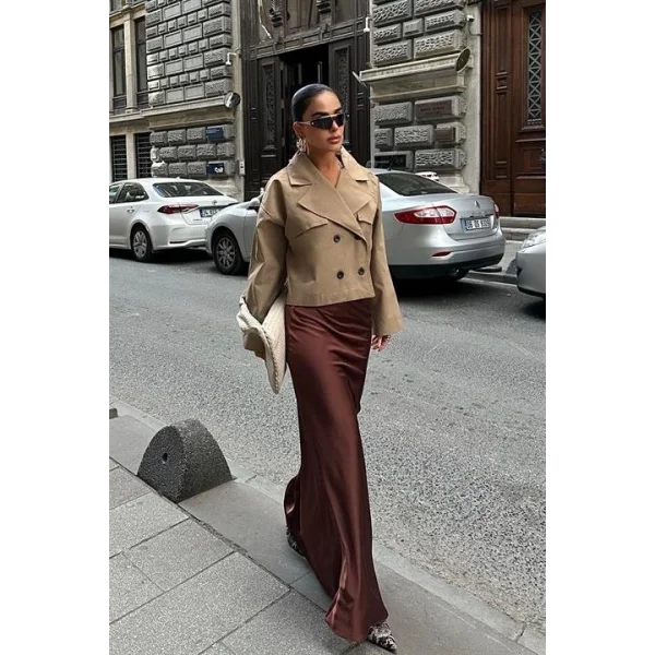 Maxi Saten Etek 4046