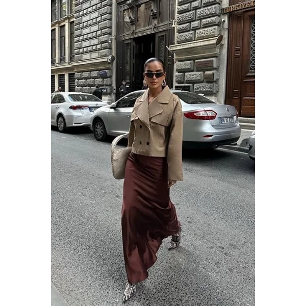 Maxi Saten Etek 4046