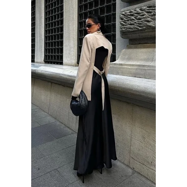 Maxi Saten Etek 4046