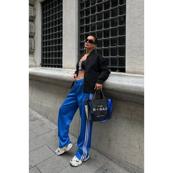 Michonne Ribanalı Bomber Ceket 7059 -08