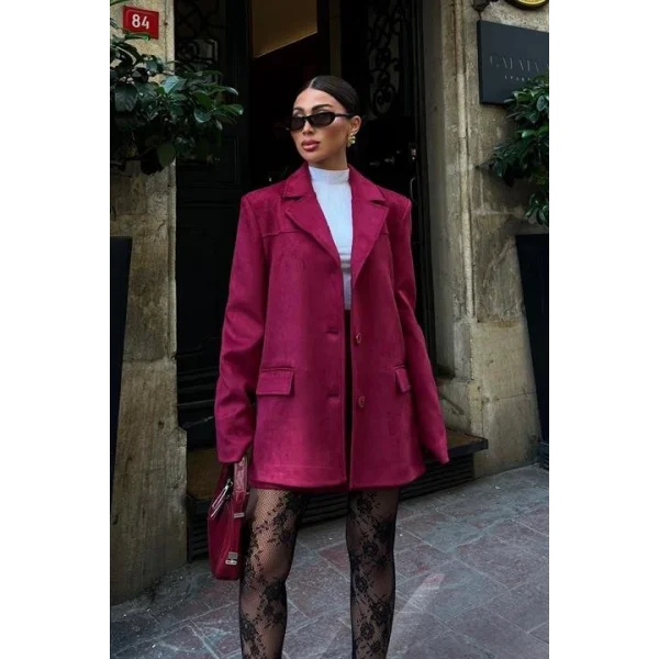 Mini Etekli Süet Takım 9935