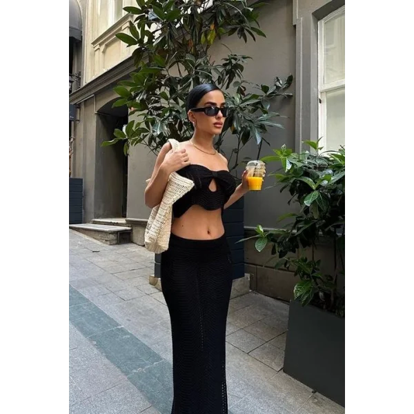 Mischa Cut Out Ajurlu Takım 9839