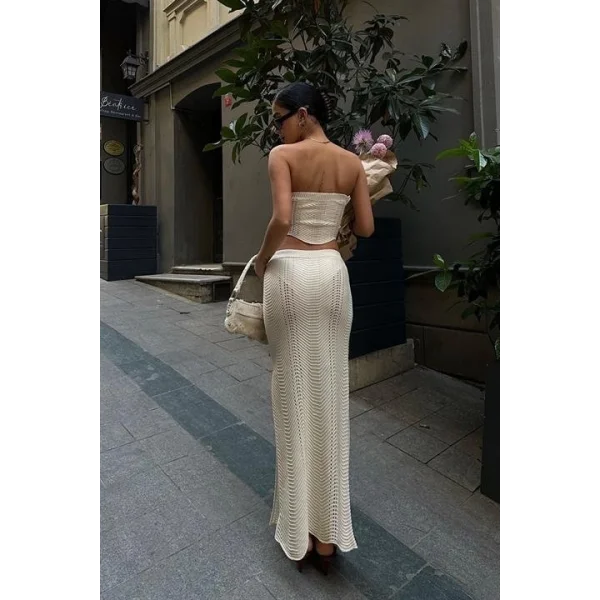 Mischa Cut Out Ajurlu Takım 9839