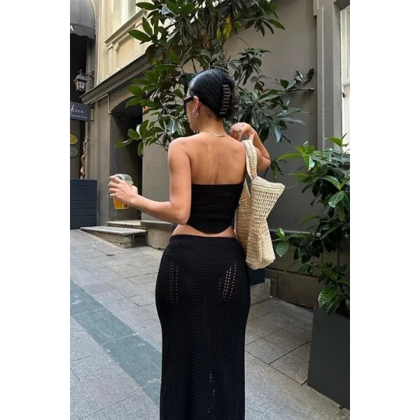 Mischa Cut Out Ajurlu Takım 9839