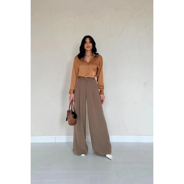 Moccah Pileli Comfort Pantolon