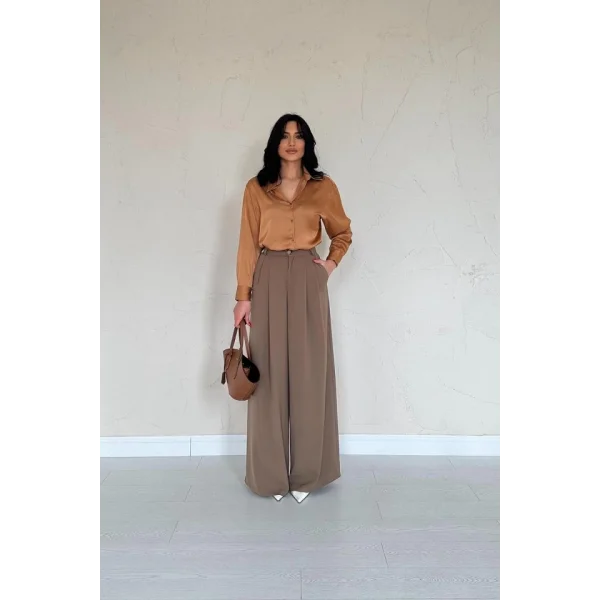 Moccah Pileli Comfort Pantolon