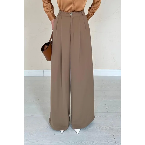 Moccah Pileli Comfort Pantolon