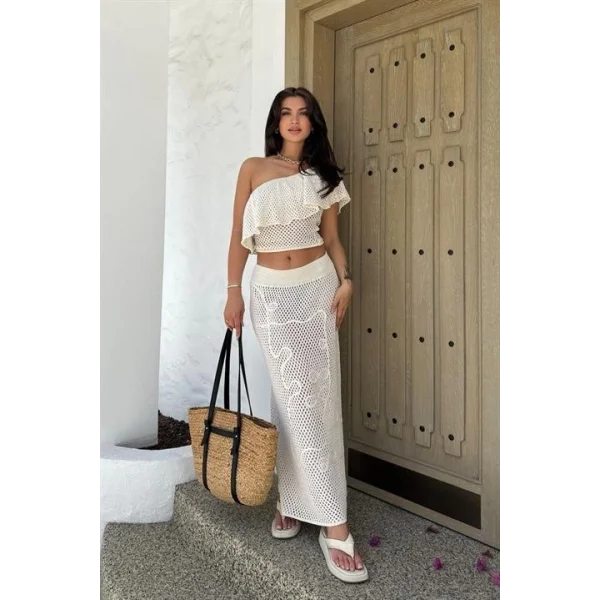 Nadia Fırfır Detaylı KroşeTakım 9866