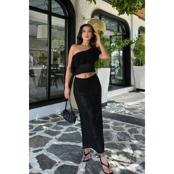 Nadia Fırfır Detaylı KroşeTakım 9866