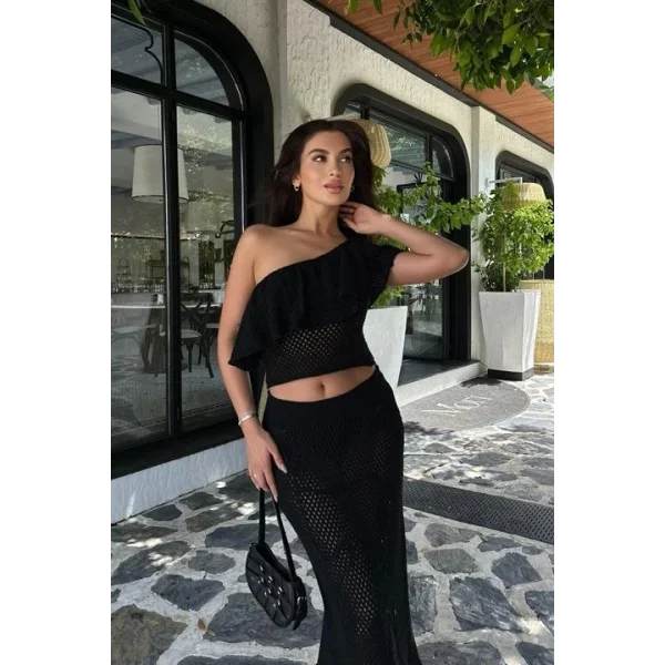 Nadia Fırfır Detaylı KroşeTakım 9866