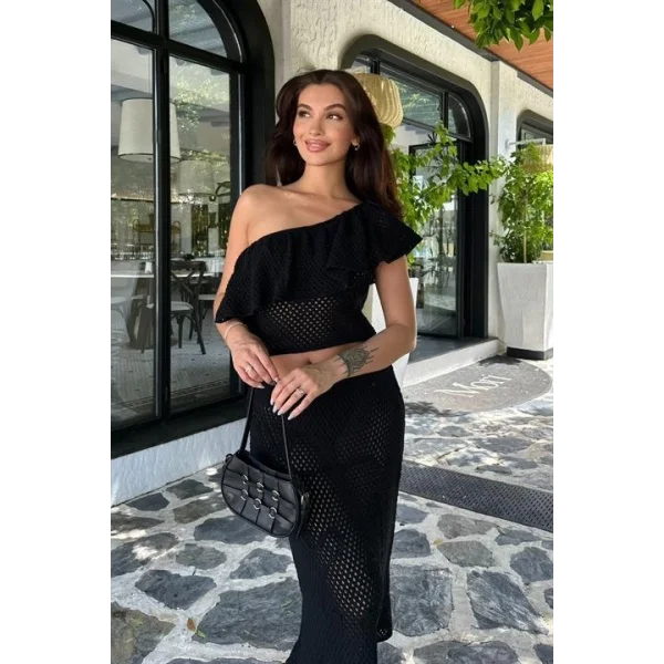 Nadia Fırfır Detaylı KroşeTakım 9866