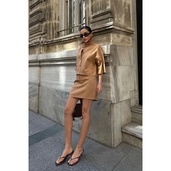 Naomi Gabardin Etek Takım 9740-08