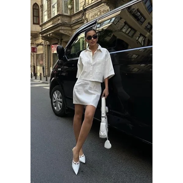 Naomi Gabardin Etek Takım 9740-08