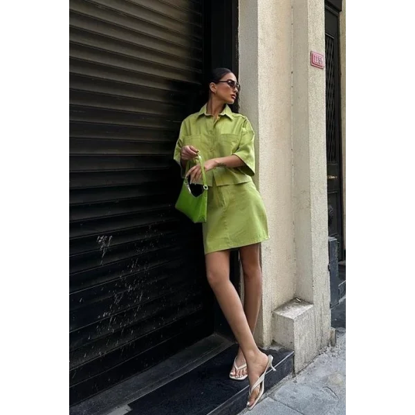 Naomi Gabardin Etek Takım 9740-08