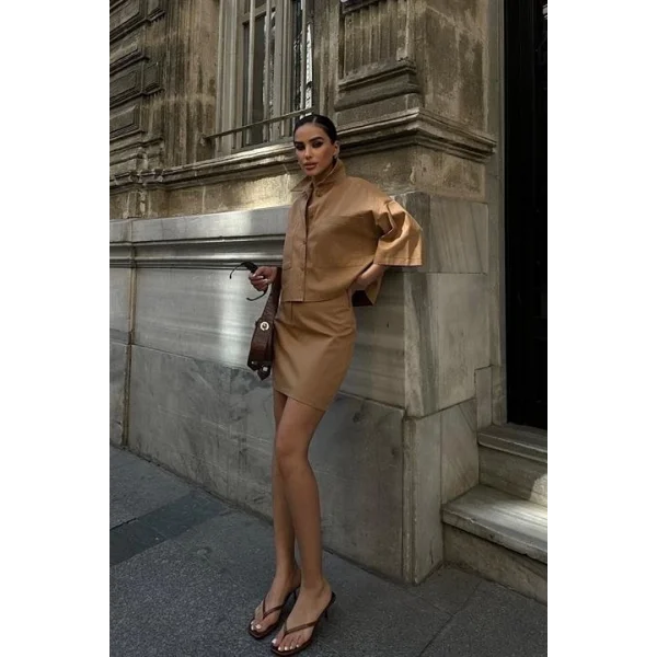 Naomi Gabardin Etek Takım 9740-08