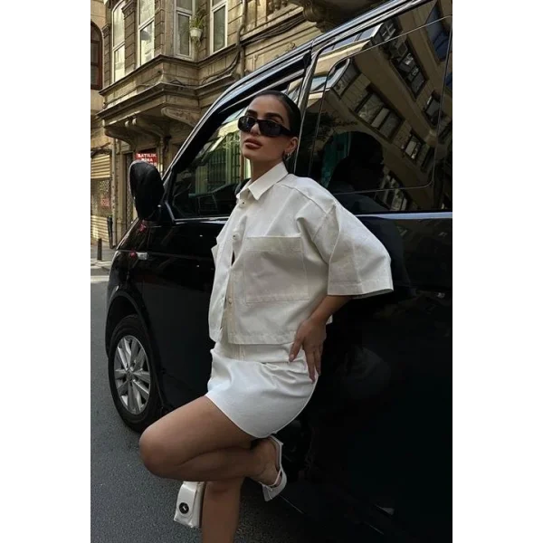 Naomi Gabardin Etek Takım 9740-08