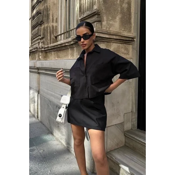 Naomi Gabardin Etek Takım 9740-08