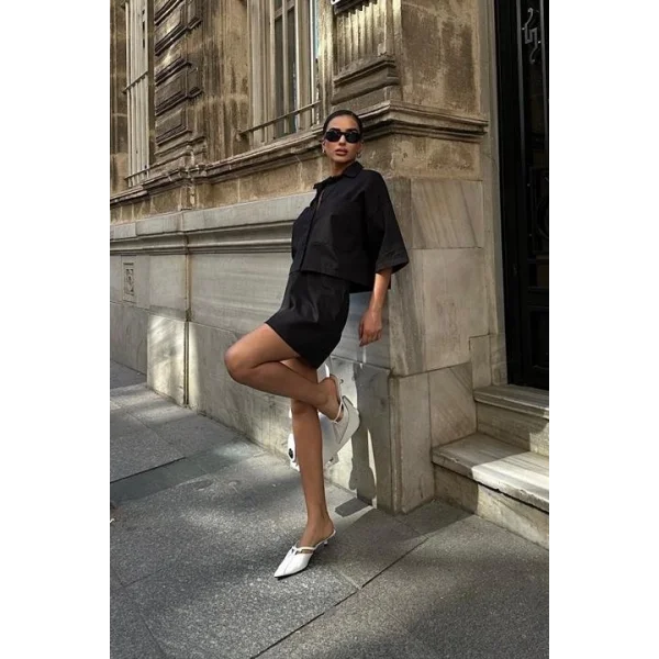 Naomi Gabardin Etek Takım 9740-08