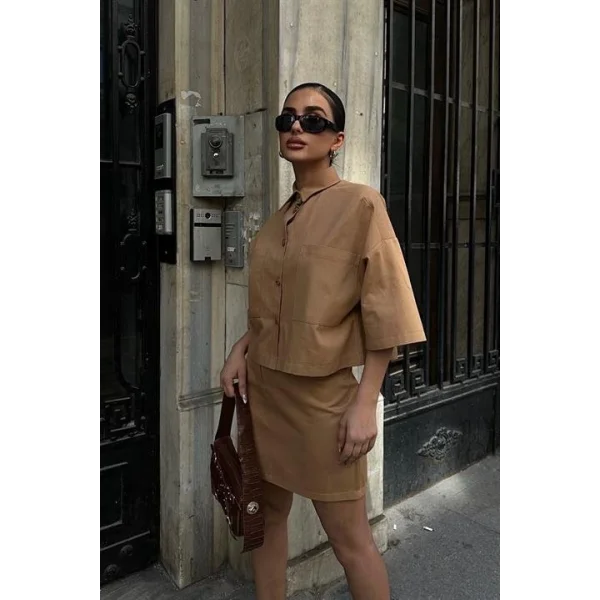 Naomi Gabardin Etek Takım 9740-08