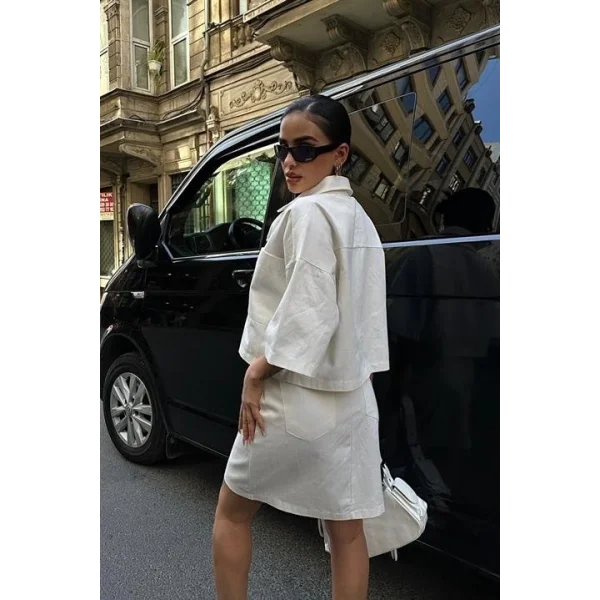 Naomi Gabardin Etek Takım 9740-08