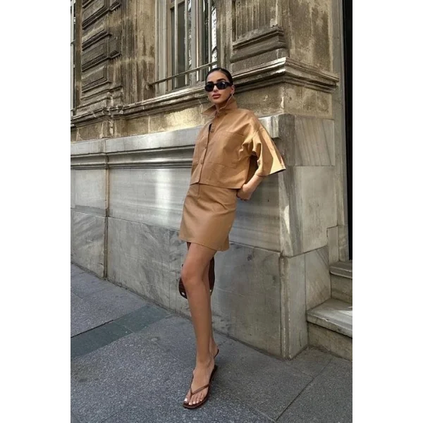 Naomi Gabardin Etek Takım 9740-08