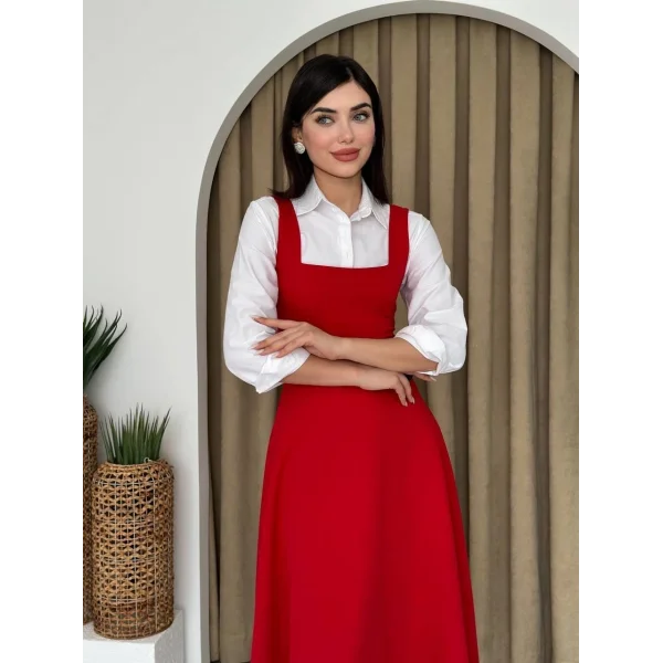 Neapolitan Askılı Elbise