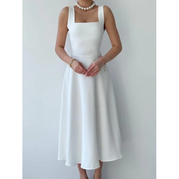 Neapolitan Askılı Elbise