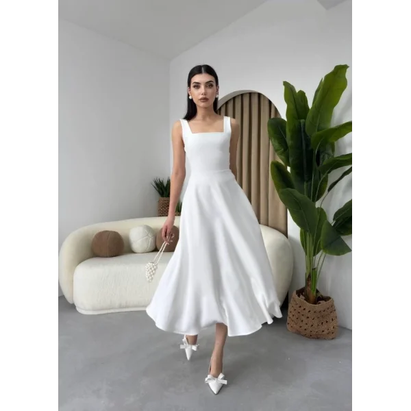 Neapolitan Askılı Elbise