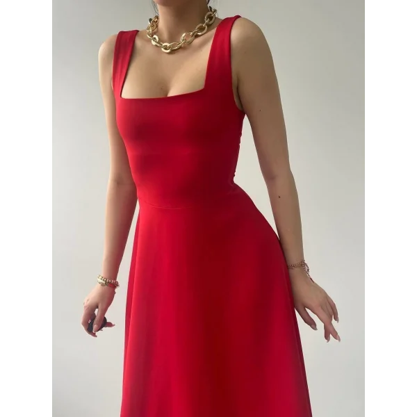 Neapolitan Askılı Elbise