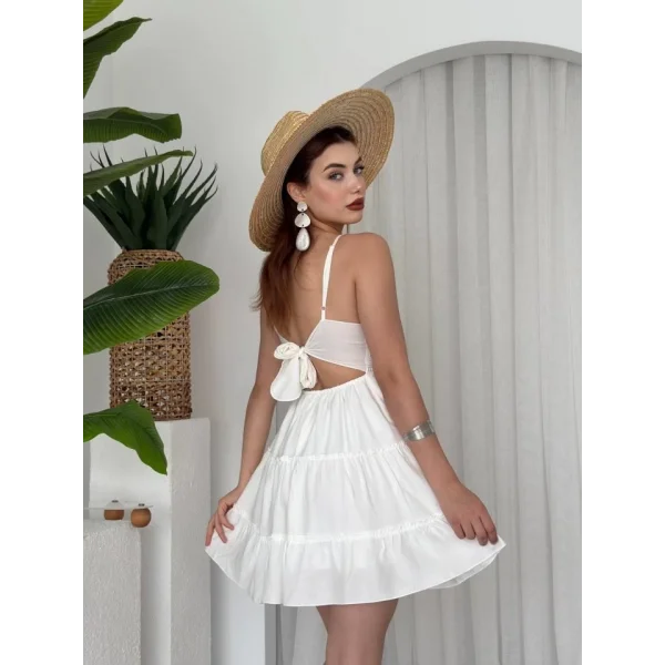 Nose İp Askılı Elbise