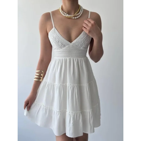 Nose İp Askılı Elbise